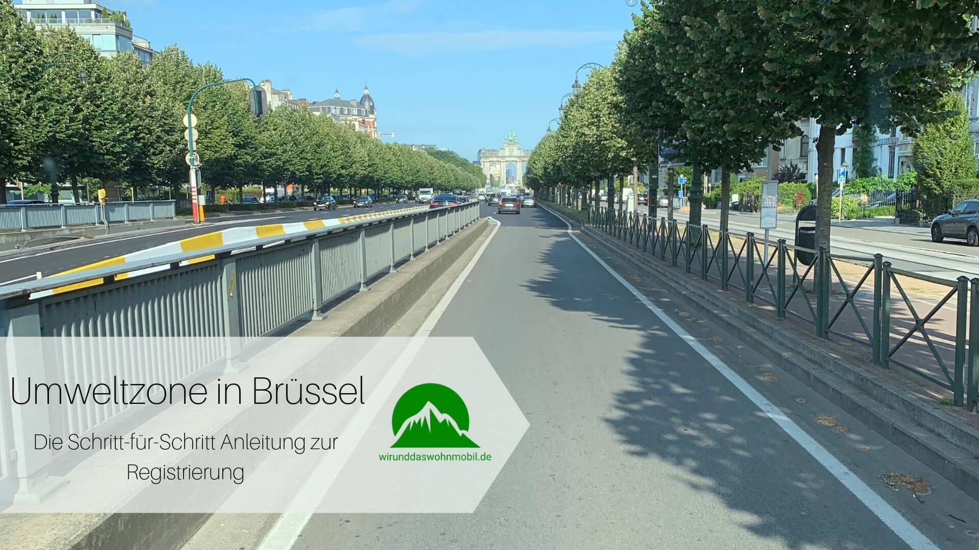 Titelbild Umweltzone Brüssel Mit dem Wohnmobil auf der Straße unterwegs