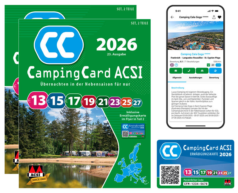 Camping Card ACSI 2026